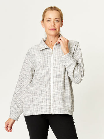 Bubble Pop Zip Jacket - Black -32241 - All
