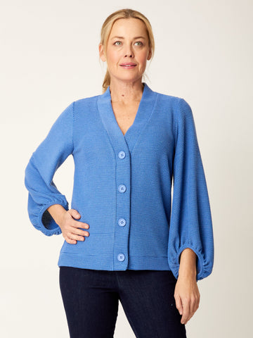 Colour Pop Cardy - Blue - 32249 - Autumn/Winter
