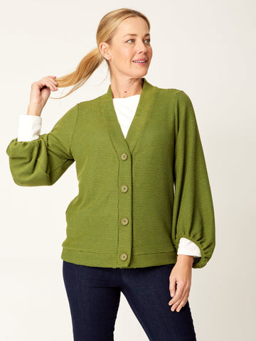 Colour Pop Cardy - Green - 32249 - Autumn/Winter