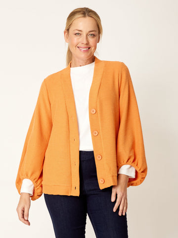 Colour Pop Cardy - Orange - 32249 - Autumn/Winter