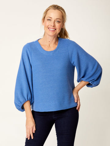 Colour Pop Top -Blue - 32434 - All