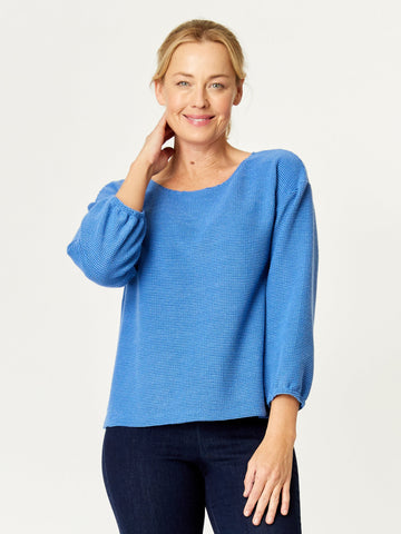 Colour Pop Tarin Top -Blue - 32251 - Tops