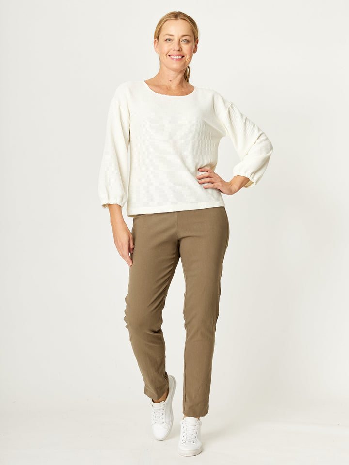 Colour Pop Tarin Top - Winter White - 32251