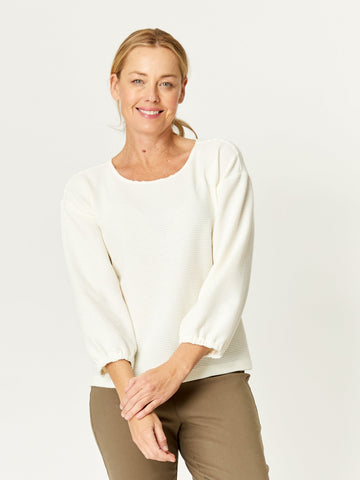 Colour Pop Tarin Top - Winter White - 32251 - Tops