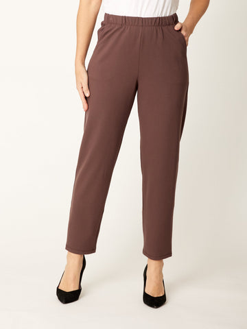 Pocket Ponti Pant- Espresso - 32253 - All