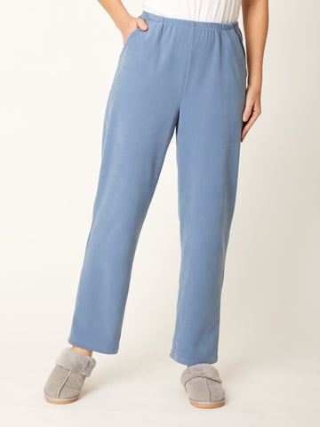 Lux Fleece Pant- Blue- 32268 - Cordelia St