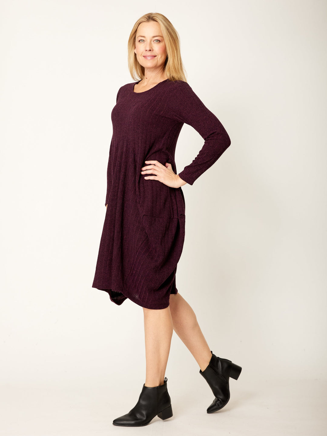 Core Bounce Dress - Shiraz-32281