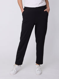 Silvana Fleece Classic Pant - Black- 32326