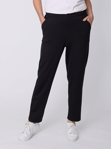 Silvana Fleece Classic Pant - Black- 32326 - New Arrivals
