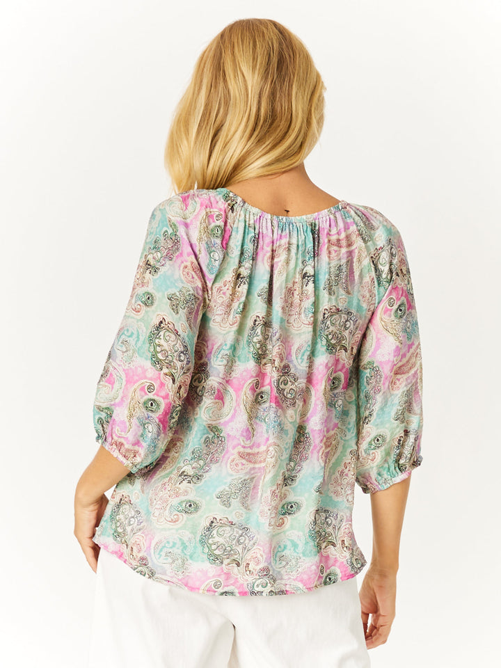 Paisley Top - Lilac - 32379