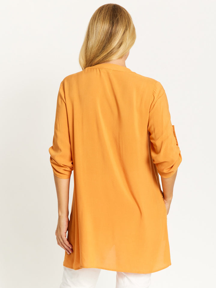 Summer Core Overlay Tunic - Mandarin - 32448
