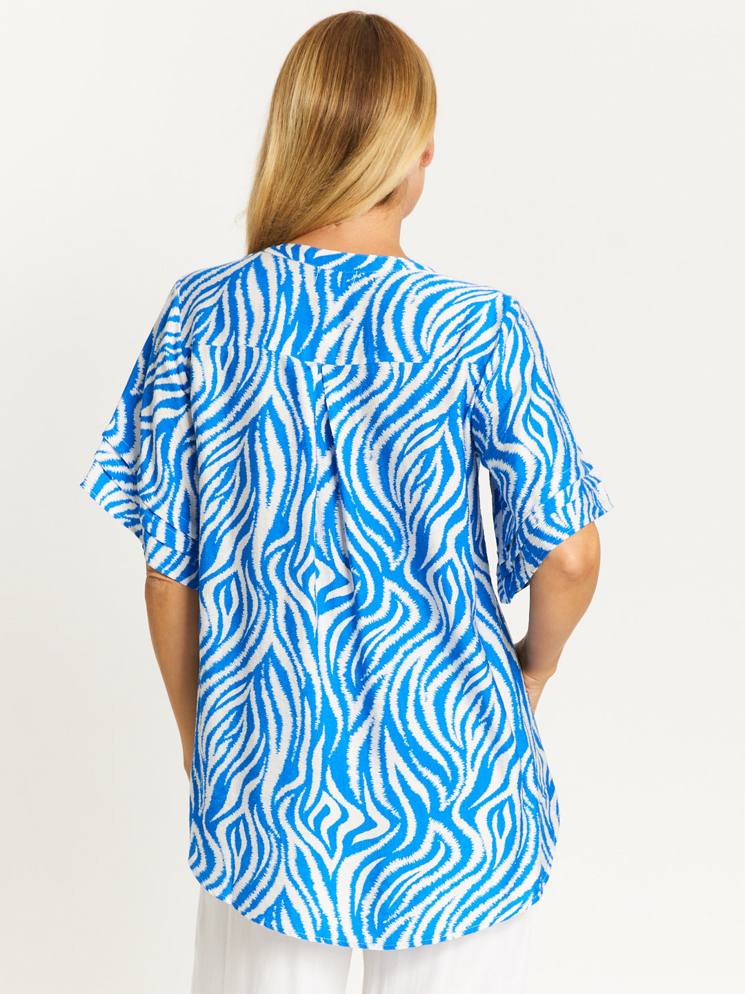 Zebra Mono Top - Electric - 32488