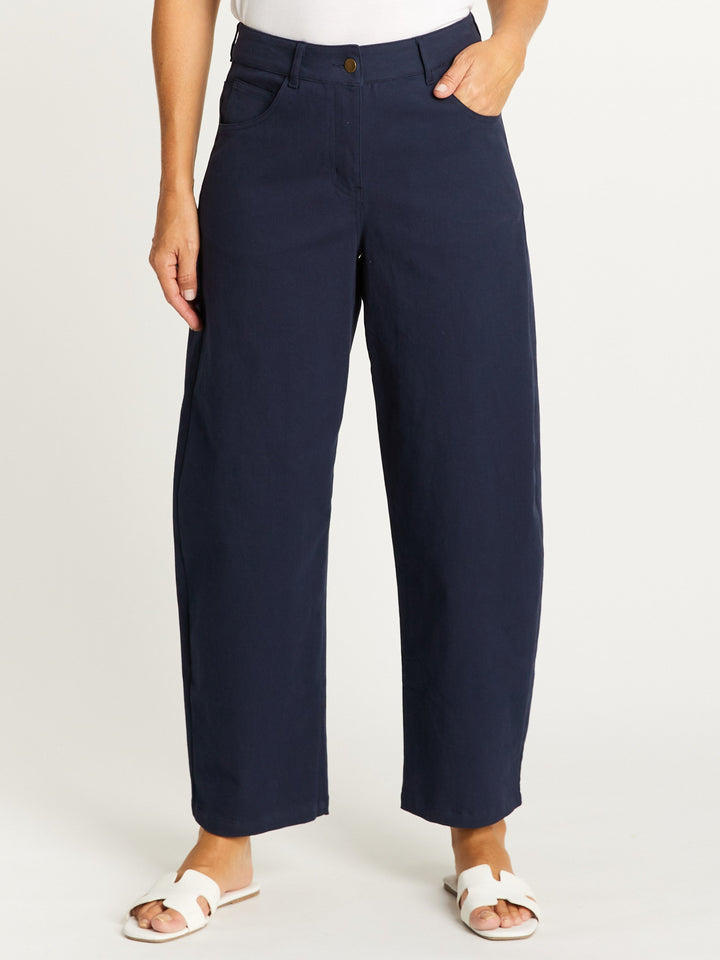 Barrel Pant - Navy - 32491