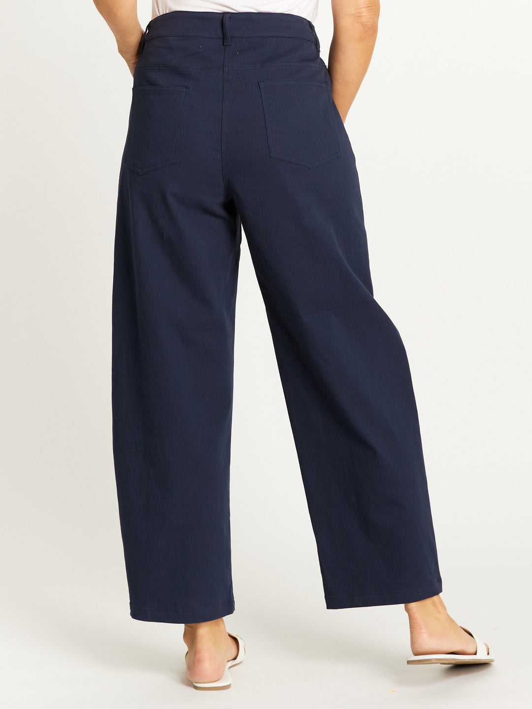 Barrel Pant - Navy - 32491