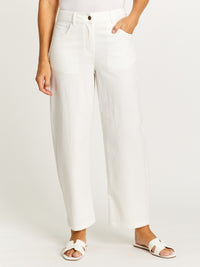 Barrel Pant - White - 32491