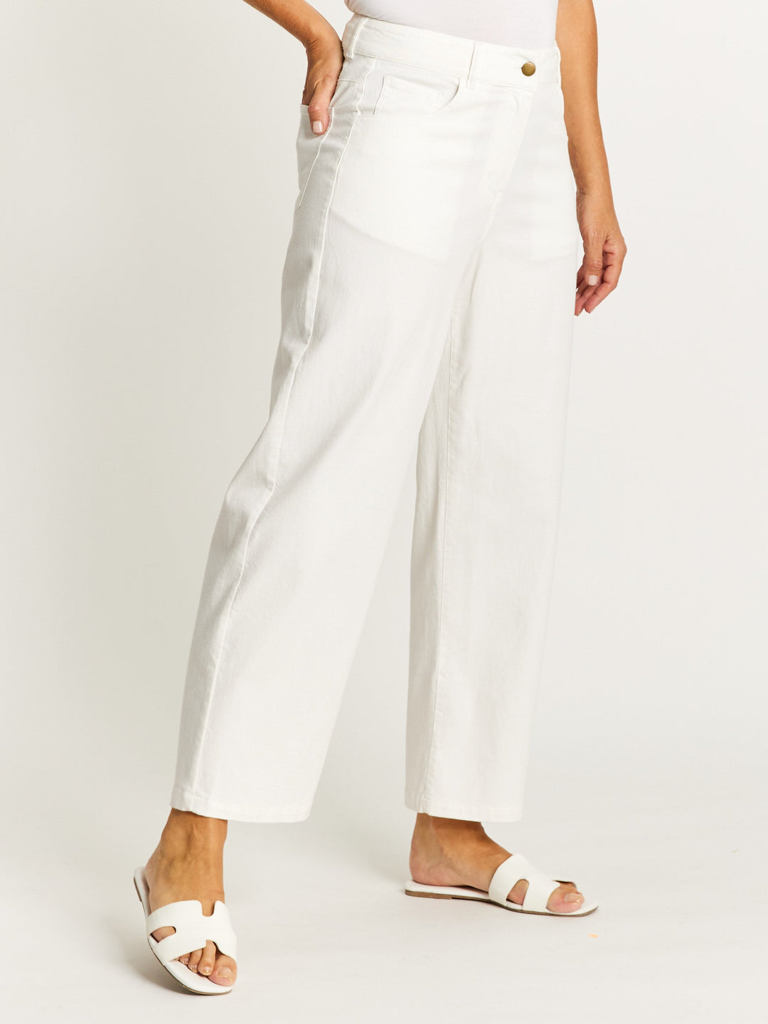 Barrel Pant - White - 32491