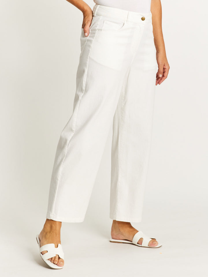 Barrel Pant - White - 32491