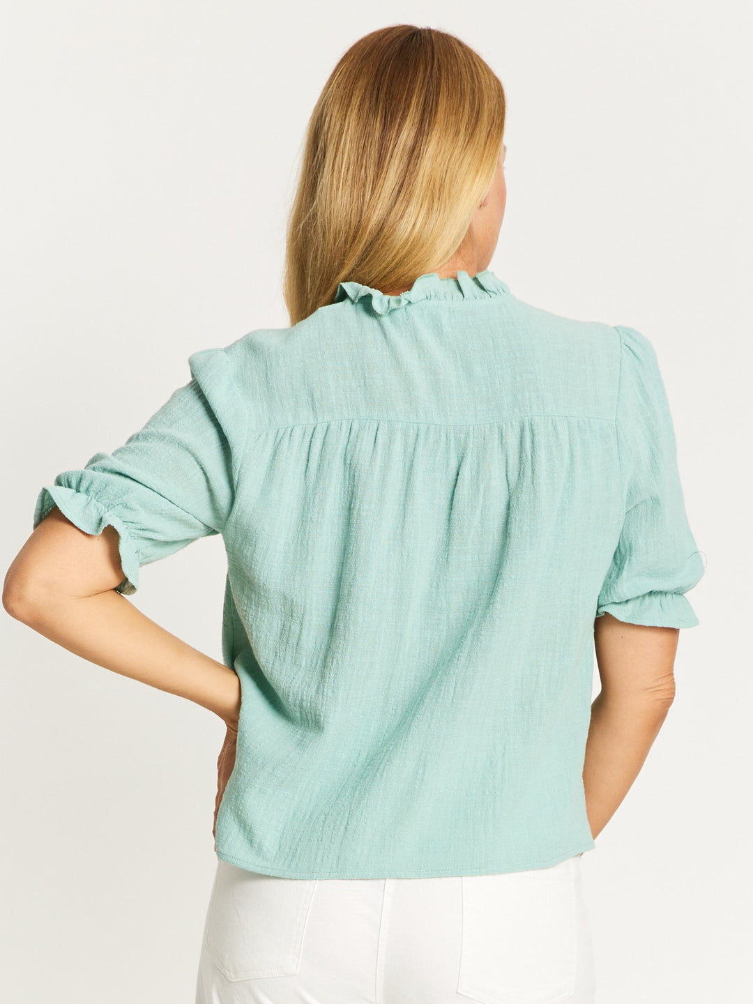 Summer Fun Top- Sage - 32502