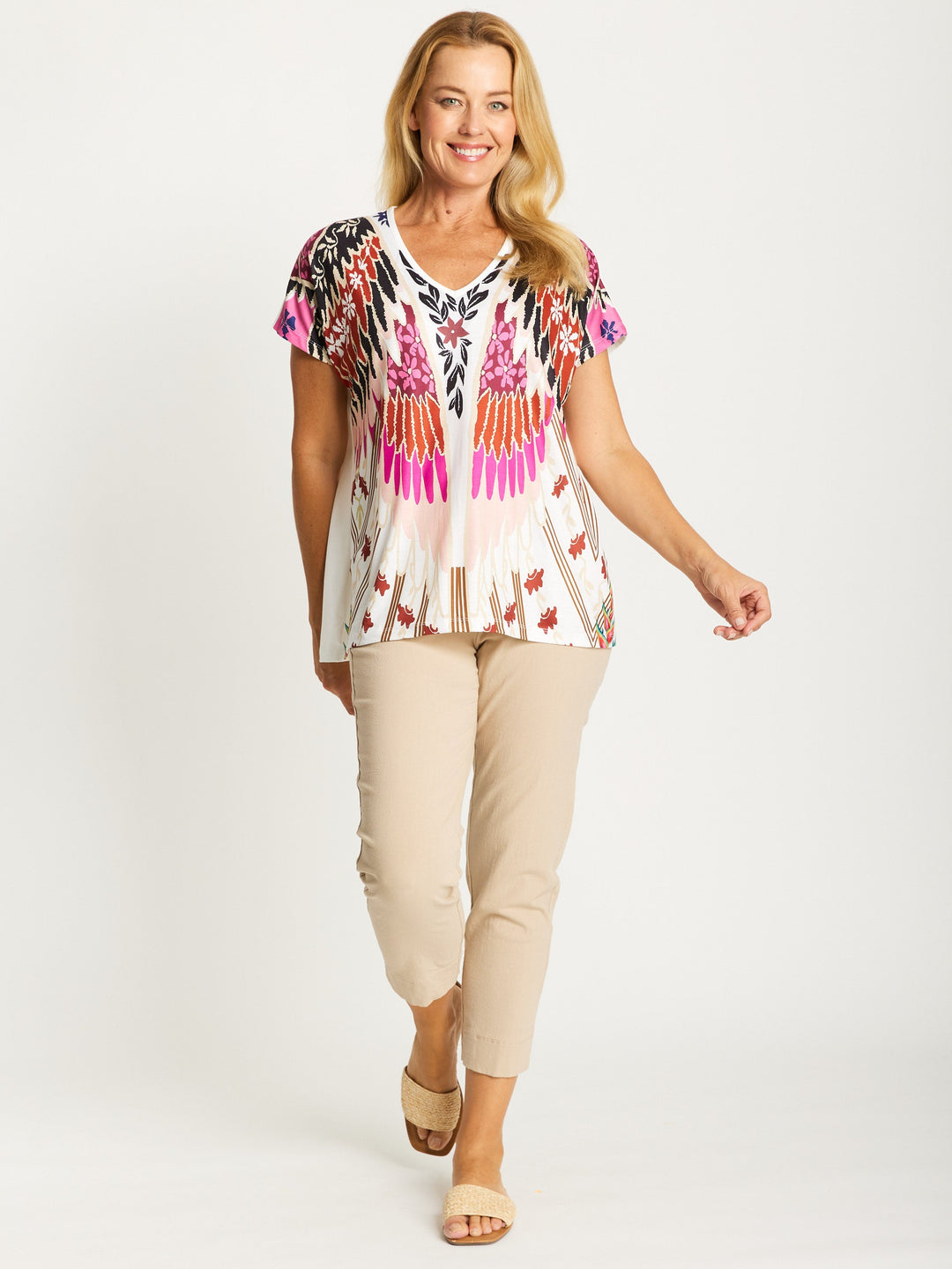Print Vee Tee - Feather - 32520