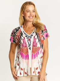Print Vee Tee - Feather - 32520