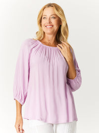 Core Paisley Top- Lilac- 32380