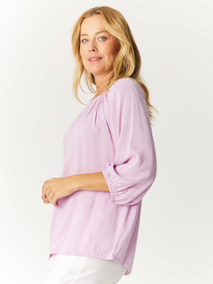 Core Paisley Top- Lilac- 32380