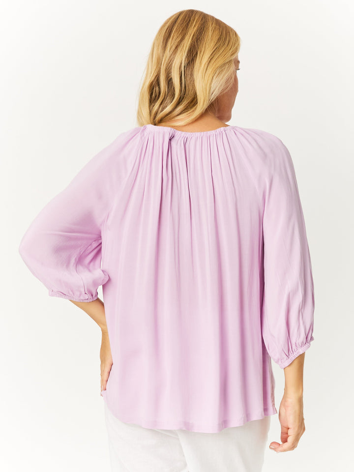 Core Paisley Top- Lilac- 32380