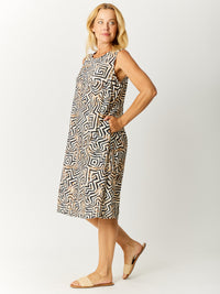 Geo Shift Dress -  Geo - 32583