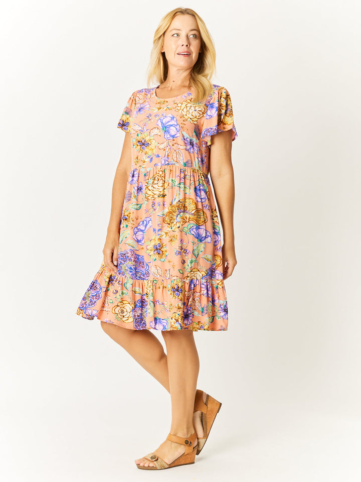 Heatwave Dress - Peach - 32599