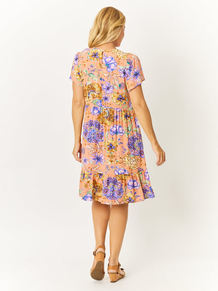 Heatwave Dress - Peach - 32599