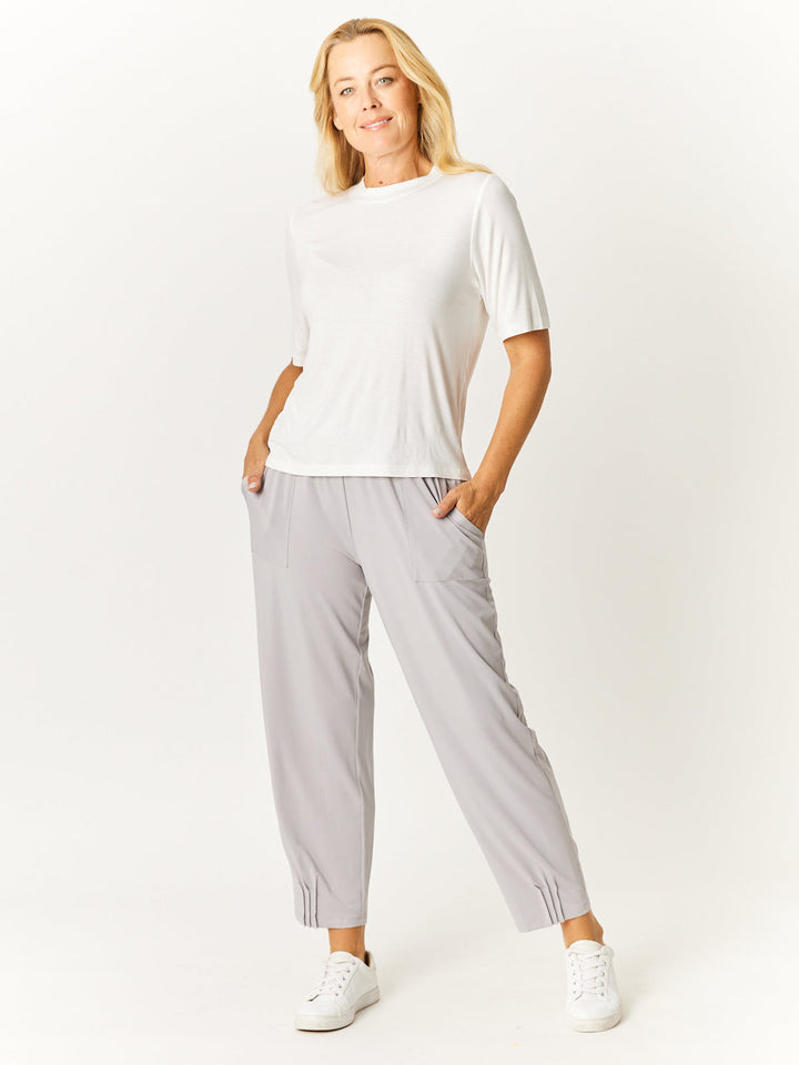 Extended Sleeve Top - White - 32668