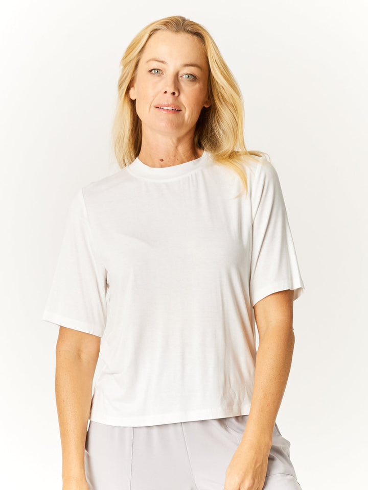 Extended Sleeve Top - White - 32668
