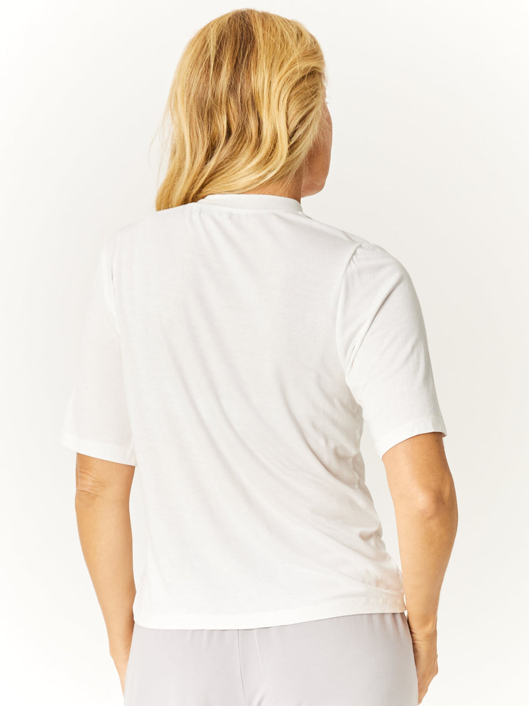 Extended Sleeve Top - White - 32668