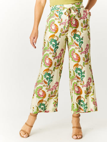 Tye Front Pant - Multi - 32609 - 