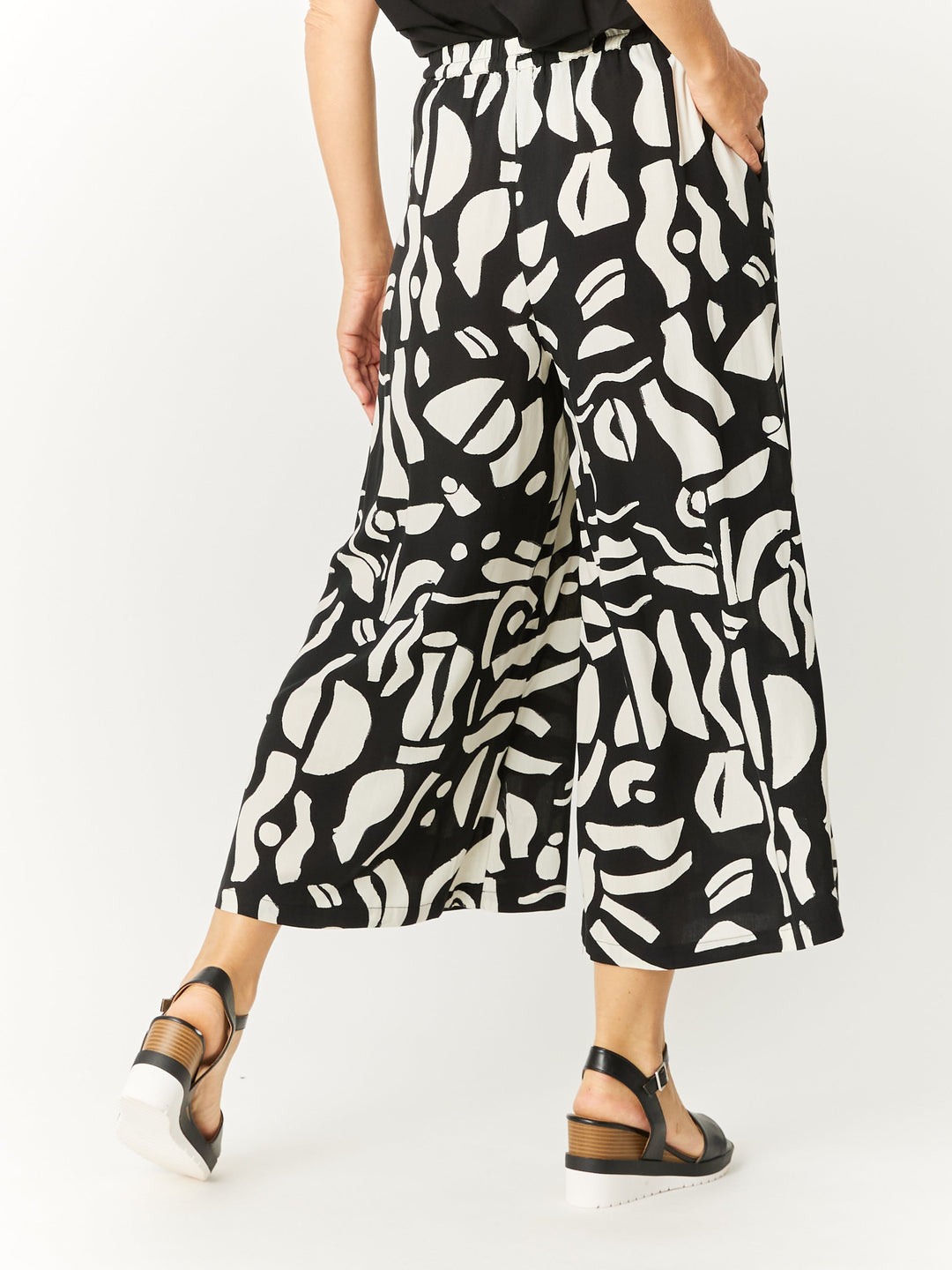 Minstral Pant - Black/White- 32612