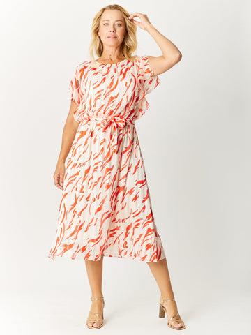 Blouson Dress- Coral - 32623 - 