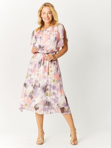 Blouson Dress- Lilac - 32623 - 