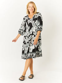 Lets Celebrate Dress - Black - 32662