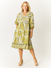 Lets Celebrate Dress - Lime - 32662