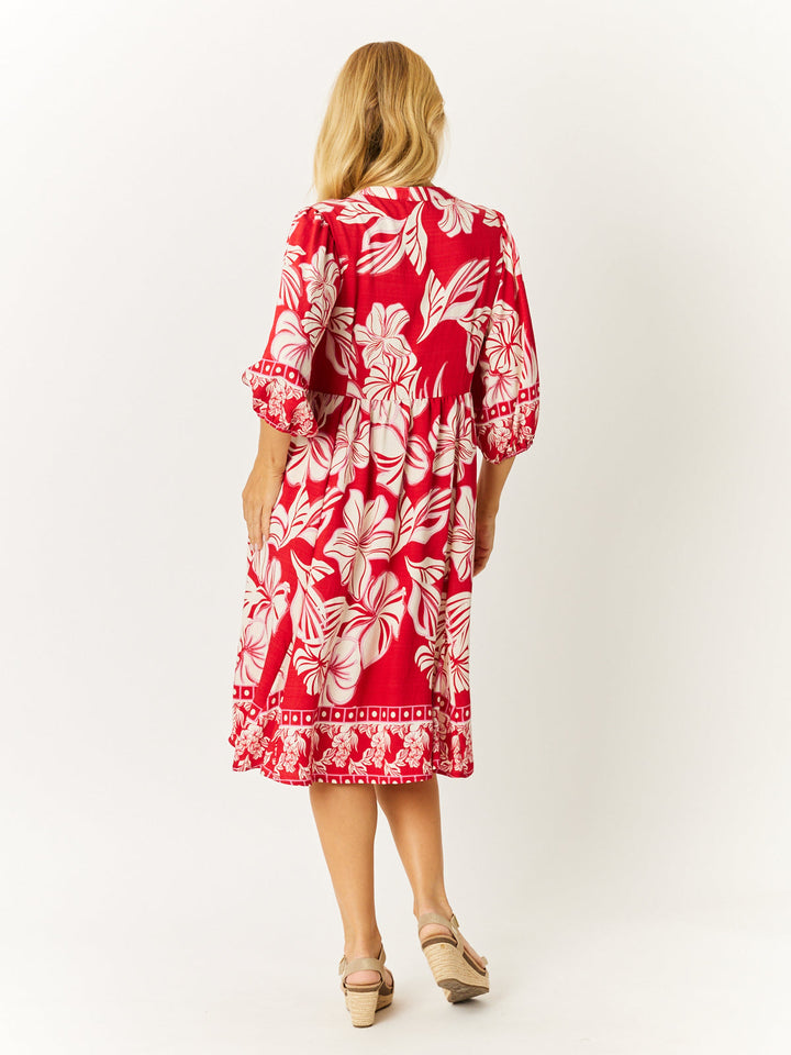 Lets Celebrate Dress - Red - 32662