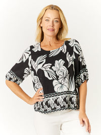 Lets Celebrate Top - Black - 32663
