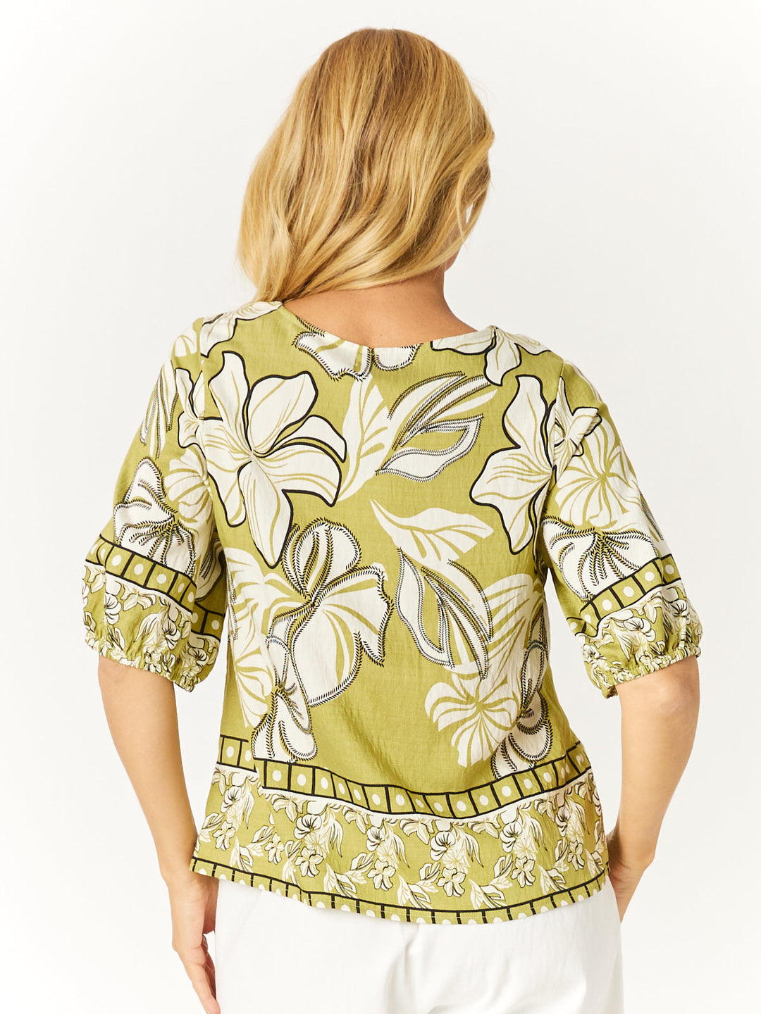 Lets Celebrate Top - Lime - 32663