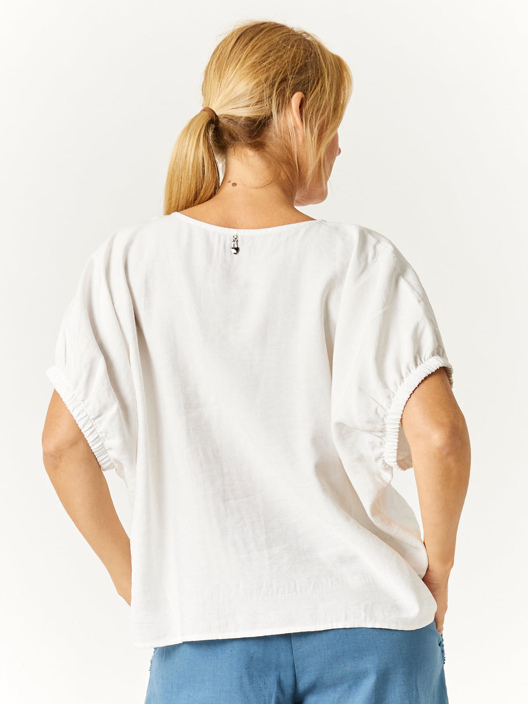 Lux Box Top - White - 32721