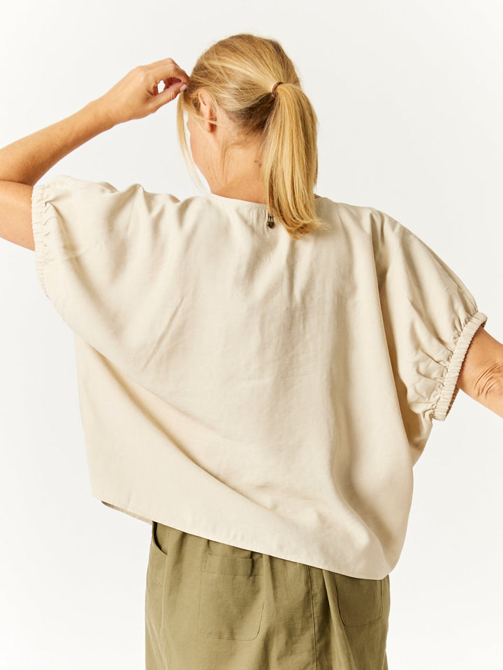 Lux Box Top - Sand - 32721