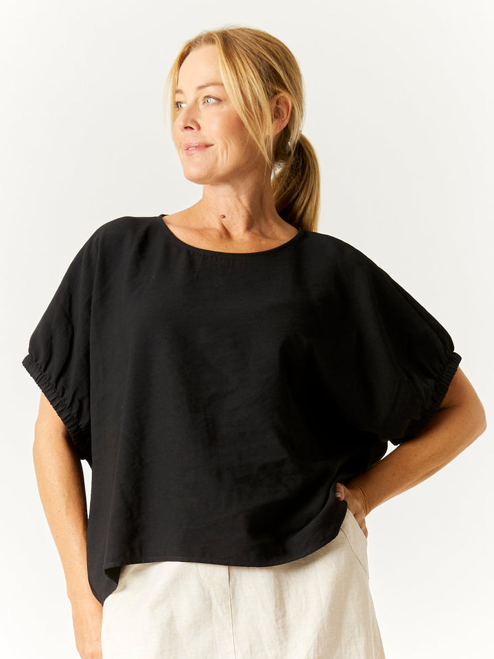 Lux Box Top - Black - 32721