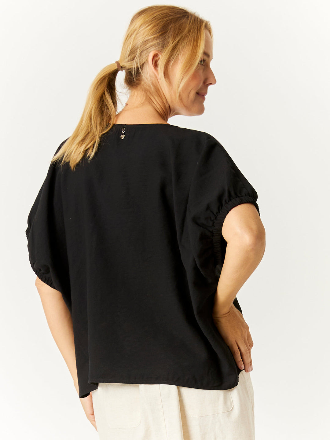 Lux Box Top - Black - 32721