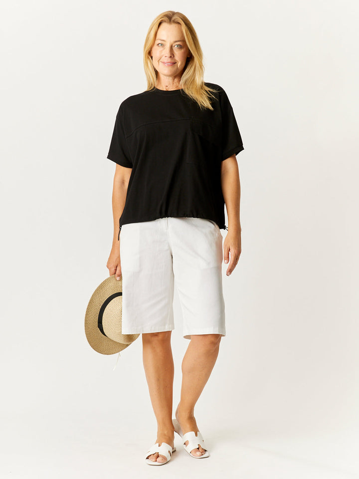 Pocket Panel Top - Black - 32539