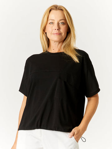 Pocket Panel Top - Black - 32539 - 