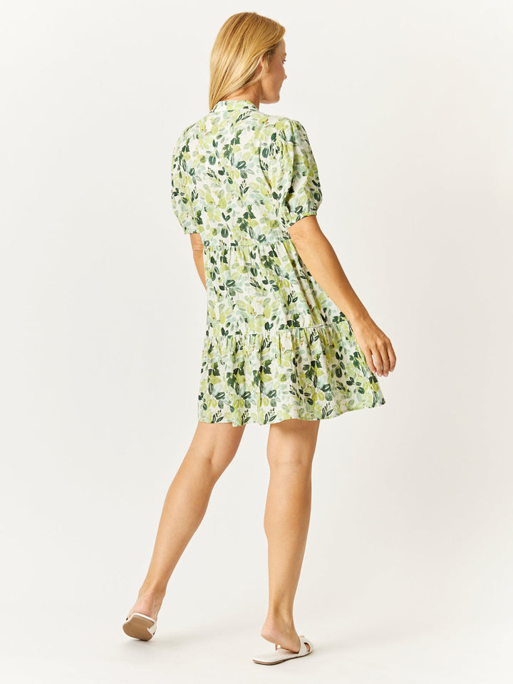 Tunic Shirt Dress- Lime- 32737