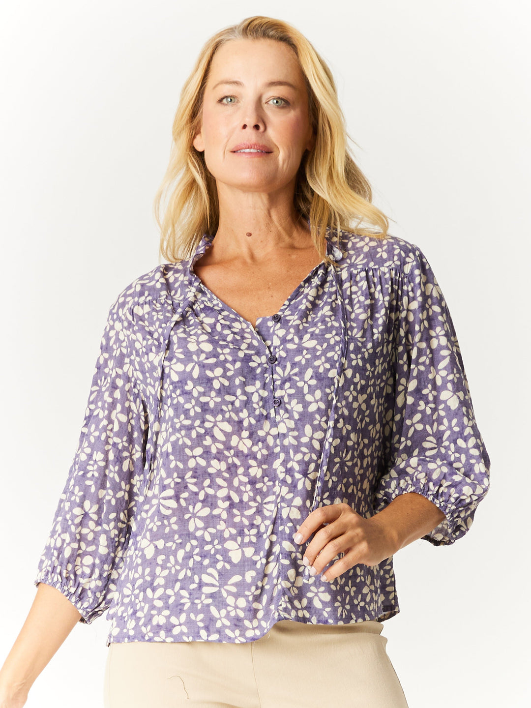 Summer TYE Top - Ink - 32745